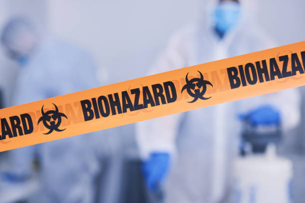 Professional Blood Cleanup technician working in North Hampton, OH
